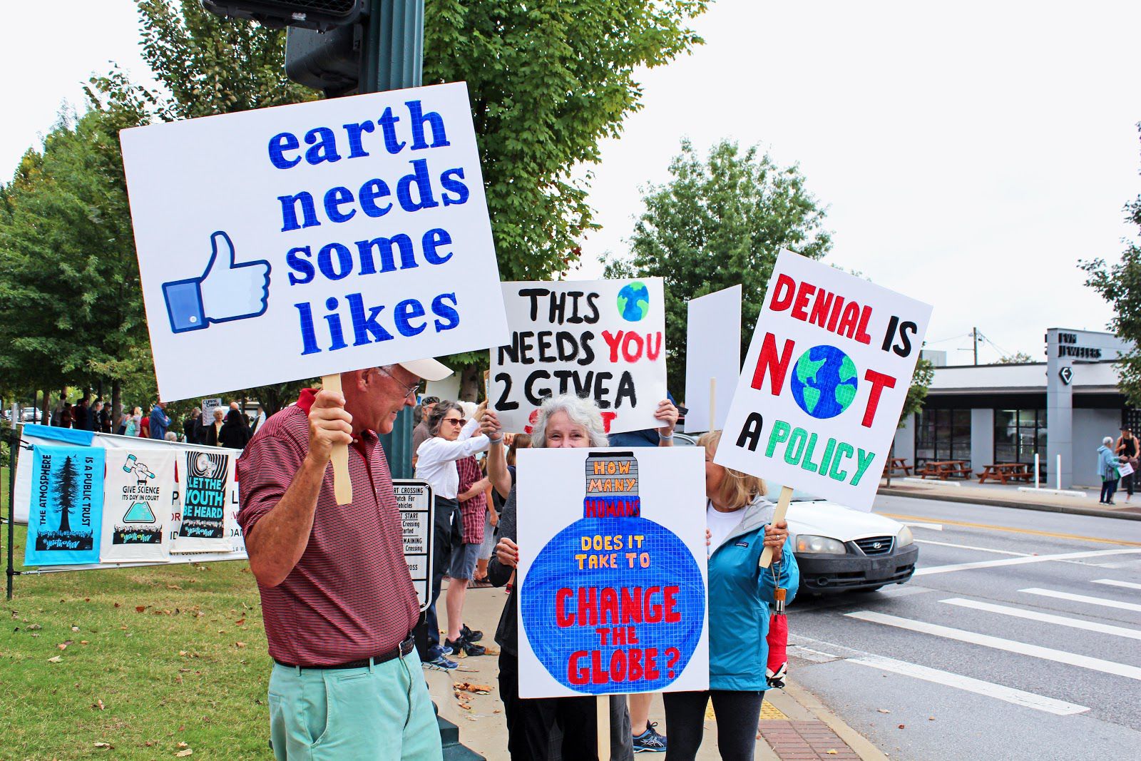 Fayetteville Climate Strike Sept. 20